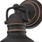 Westinghouse Fixture Wall 60W Boswell ORB High-Lights Frosted Prismatic Lens 6116100 - alternate 4